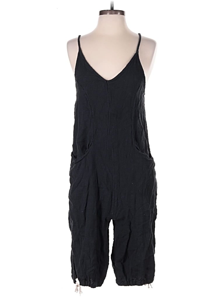Pre-owned Free People Romper In Black
