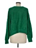 Aerie 100% Nylon Solid Green Pullover Sweater Size M - photo 2