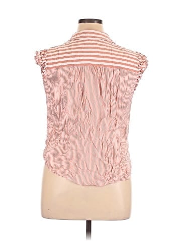Jane and Delancey Sleeveless Button-Down Shirt (view 2)