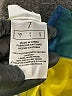 Adidas 100% Polyester Tie-dye Green Track Jacket Size 7 - photo 4