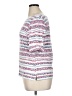 Karen Scott White Short Sleeve Blouse Size XL - photo 5