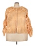 Gap Orange 3/4 Sleeve Blouse Size XXL - photo 1