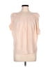 Joie Pink Short Sleeve Blouse Size L - photo 1