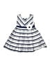 Jona Michelle 100% Polyester Stripes Blue Dress Size 2T - photo 1