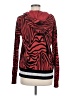 Central Park West Animal Print Red Pullover Sweater Size M - photo 2