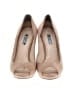 Prada 100% Suede Tan Heels Size EU 40 1/2 - photo 2