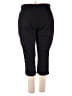Rafaella Solid Black Active Pants Size 18 - photo 1