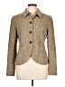 Lafayette 148 New York Tweed Tan Blazer Size 10 - photo 1