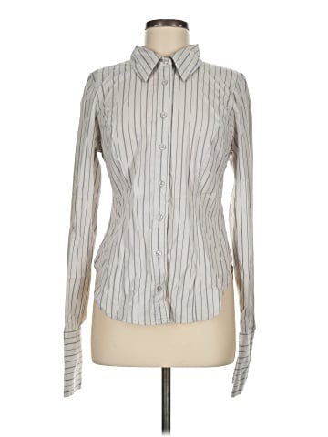 Silence and Noise Long Sleeve Blouse (view 1)