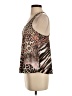 Yanuk Brown Sleeveless Top Size S - photo 5