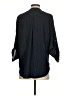 Lush 100% Polyester Black 3/4 Sleeve Blouse Size S - photo 2