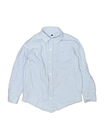 Janie and Jack Long Sleeve Button-Down Shirt (view 1)