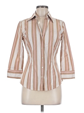 Express Design Studio 3/4 Sleeve Button Down Shirt