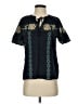 Lucky Brand Teal Short Sleeve Blouse Size XS - photo 1