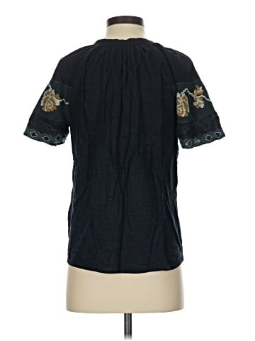 Lucky Brand Short Sleeve Blouse (view 2)