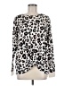 Stars Above Animal Print White Pullover Sweater Size M - photo 1