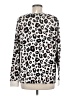 Stars Above Animal Print White Pullover Sweater Size M - photo 2