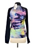 X by Gottex Print Blue Track Jacket Size M - photo 2