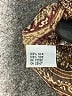 Talbots 100% Silk Paisley Brown 3/4 Sleeve Silk Top Size 4 - photo 8