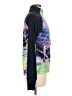 X by Gottex Print Blue Track Jacket Size M - photo 4
