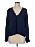 Abbeline 100% Polyester Blue Long Sleeve Blouse Size M - photo 1