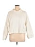 Gap Solid Ivory Pullover Sweater Size XL - photo 1