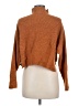 Topshop Brown Turtleneck Sweater Size 8 Petite - photo 2