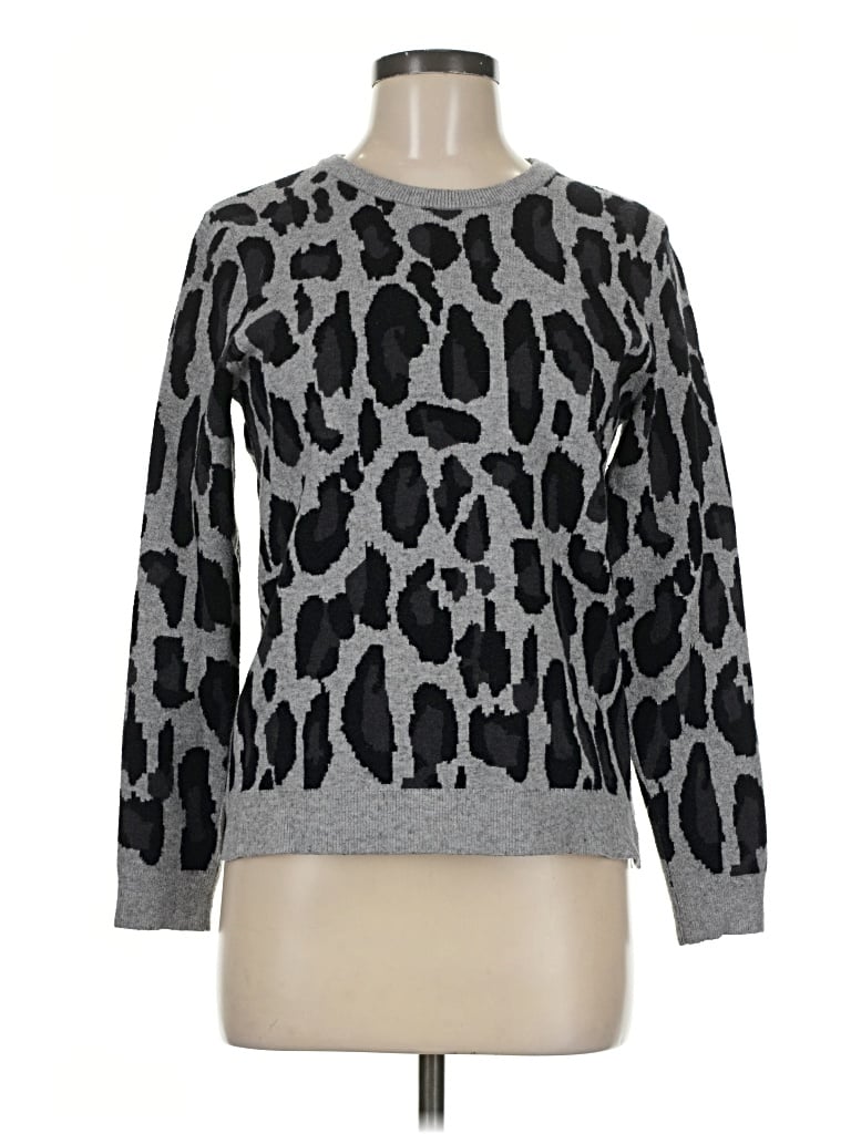 Pre-owned T Tahari Sweatshirt In Gray