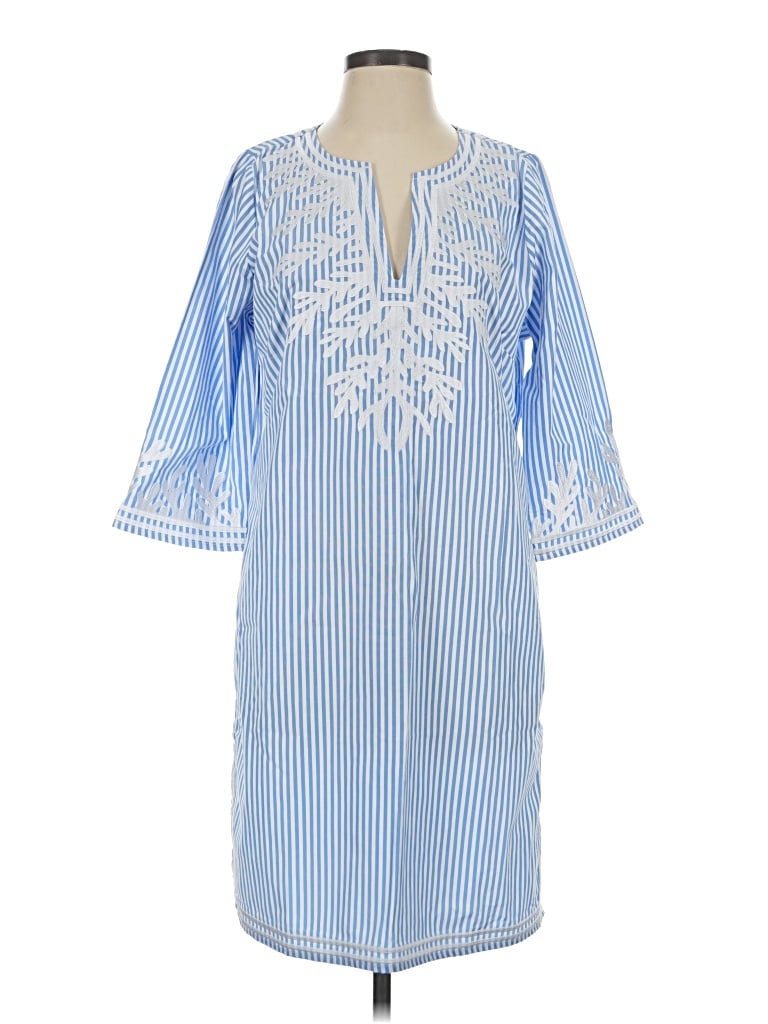 Pre-owned Gretchen Scott Designs Casual Dress In Blue