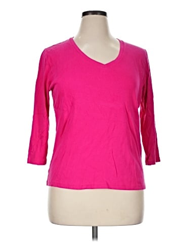 St. John's Bay 3/4 Sleeve T-Shirt (view 1)