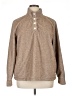 Eddie Bauer 100% Polyester Tweed Tan Turtleneck Sweater Size XL - photo 1