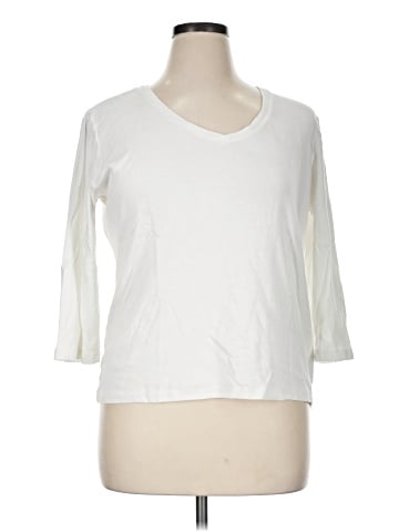 St. John's Bay 3/4 Sleeve T-Shirt (view 1)