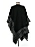 Woolrich 100% Acrylic Black Poncho One size - photo 2