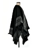 Woolrich 100% Acrylic Black Poncho One size - photo 4