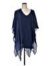 Umgee Blue Short Sleeve Blouse Size 1X - photo 1