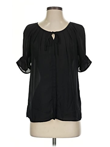 Cynthia Rowley Short Sleeve Blouse (view 1)
