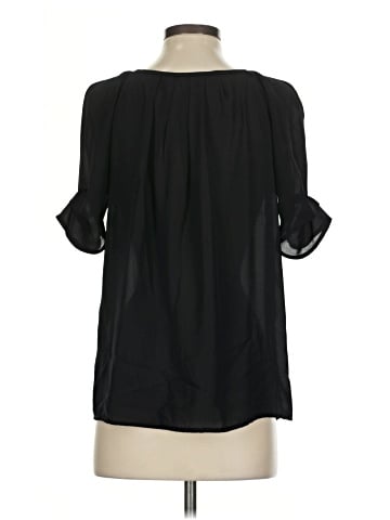 Cynthia Rowley Short Sleeve Blouse (view 2)