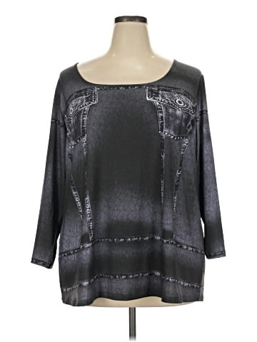Antthony Originals 3/4 Sleeve Top (view 1)