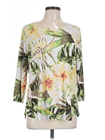 Easywear by Chico's 3/4 Sleeve Blouse (view 1)