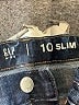 Gap Kids Solid Blue Jeans Size 10 - photo 3