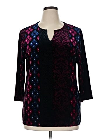 Chico's 3/4 Sleeve Blouse (view 1)