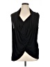 Jennifer Lopez 100% Rayon Black Sleeveless Blouse Size XL - photo 1