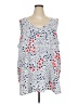 Roaman's 100% Cotton Blue Tank Top Size 30 (3X) - photo 1