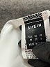 Shein 100% Polyester White Short Sleeve Top Size 6 - photo 4