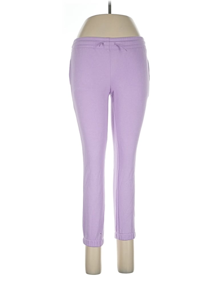Pre-owned Athletic Works Casual Pants In Purple