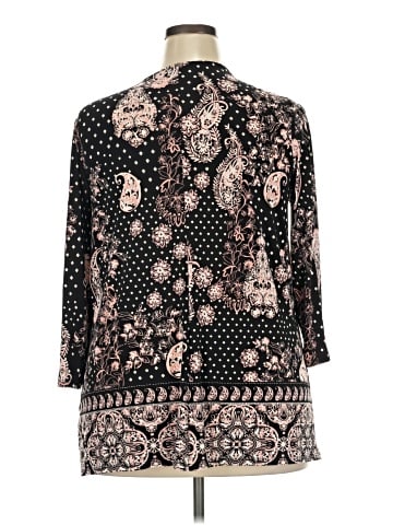 Roz & Ali 3/4 Sleeve Blouse (view 2)