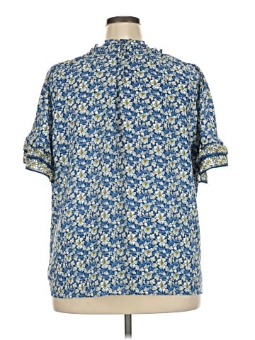 Max Studio Short Sleeve Blouse (view 2)