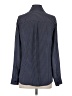 Express 100% Polyester Polka Dots Blue Long Sleeve Blouse Size S - photo 2