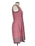 Max Studio Argyle Red Casual Dress Size L - photo 4