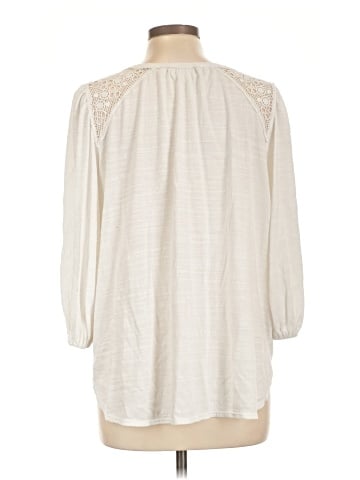 Max Studio 3/4 Sleeve Blouse (view 2)